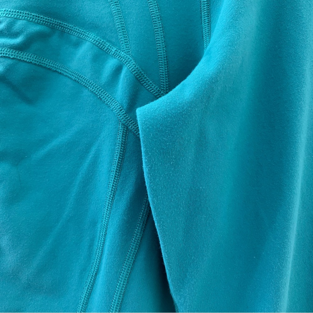 Lululemon Define Jacket Luon Teal Lagoon Size 8 Full Zip - Picture 10 of 11